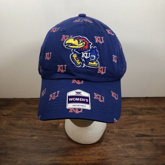 fan favorite Accessories - Fan Favorite Kansas University Jayhawks Womens Ball Cap Hat Adjustable NWT